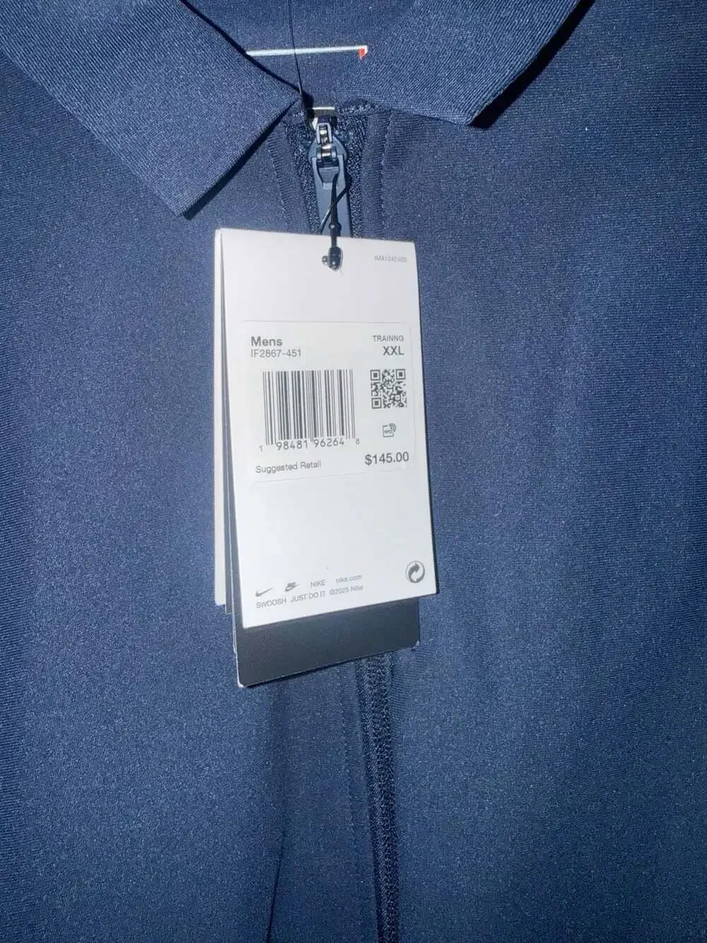 Nike Dri-FIT UV Full-Zip Training Jacket